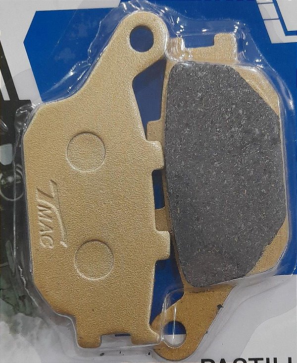 PASTILHA DE FREIO TRAS CB 300/XRE 300 C ABS 10/15 - 09/... -CB 600 HORNET 08/...-SUZUKI GSEMI-METALICA J
