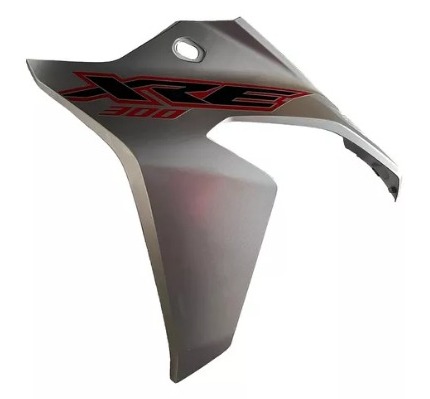 ABA DO TANQUE XRE 300 SUP PRATA 2019 IRON NAIL j