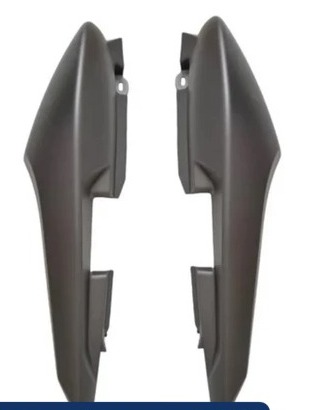 KIT RABETA FAZER 150 PRETO FOSCO 2020 /21//24 CINZA FOSCO 2 PEÇAS J