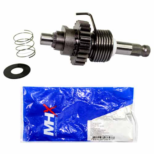 EIXO PEDAL DE PARTIDA TITAN 150 2004/08/NXR 150 2006 (COMPLETO) j