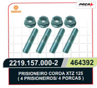 PARAFUSO COROA XTZ 125 (KIT) J