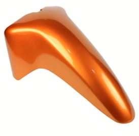 PARALAMA DIANT BIZ 125 LARANJA MET 2006 f