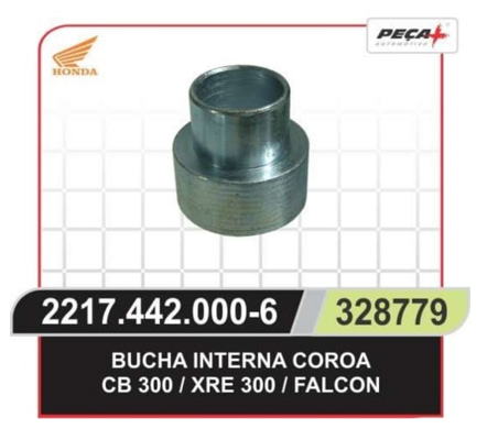 BUCHA INTERNA DA COROA CBX 250 CB 300/FALCON/XRE 300/ J