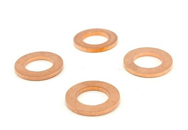 ARRUELA 8MM TUBO INFEIOR BENGALA TITAN/FAN 125/150/160/TITAN 125 95-99 E BRONZE