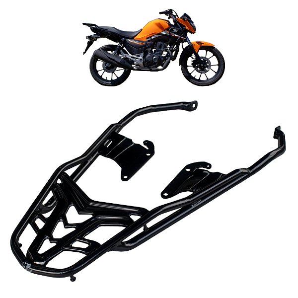 BAGAGEIRO TITAN 160 2025 VISION REF LONGO PRETO (MA)