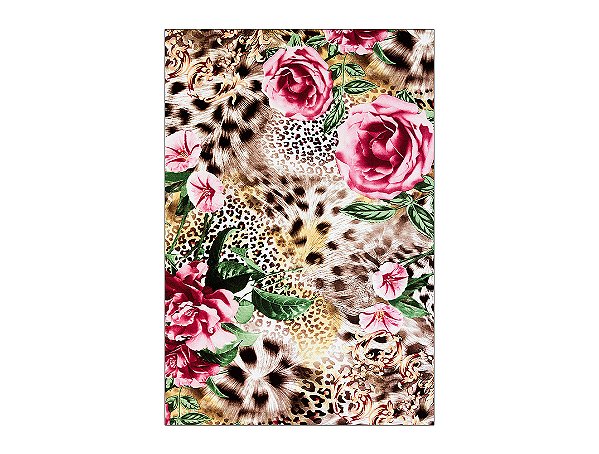Painel De Festa Vertical 1,50 x 2,20 - Safari Animias Print Mistura 035