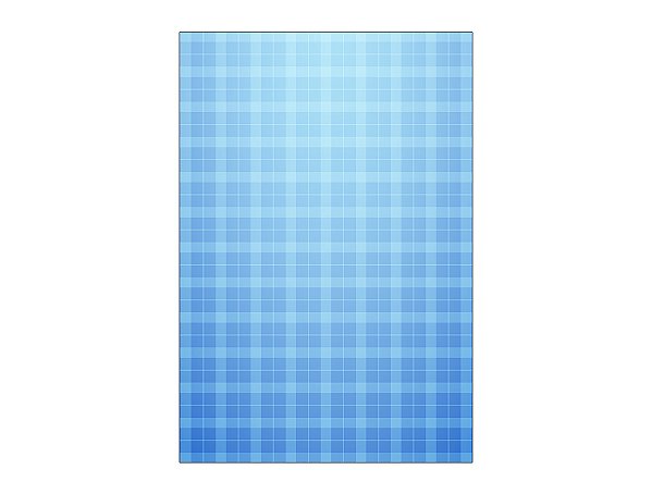 Painel De Festa Vertical 1,50 x 2,20 - Camadas Xadrez Degradê Azul 038
