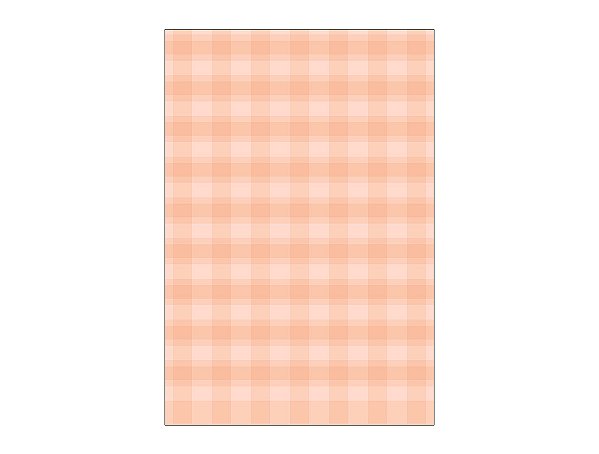 Painel De Festa Vertical 1,50 x 2,20 - Camadas Xadrez Laranja Suave 042