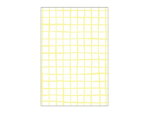 Painel De Festa Vertical 1,50 x 2,20 - Estampa Grid Quadriculado Amarelo 064