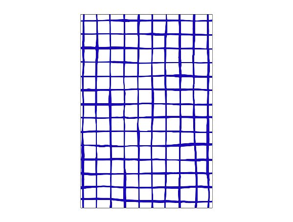 Painel De Festa Vertical 1,50 x 2,20 - Estampa Grid Quadriculado Azul Royal 067