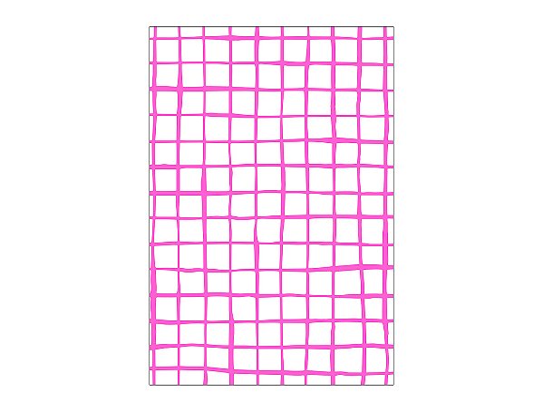 Painel De Festa Vertical 1,50 x 2,20 - Estampa Grid Quadriculado Rosa 074