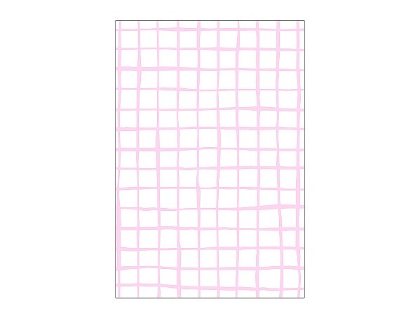 Painel De Festa Vertical 1,50 x 2,20 - Estampa Grid Quadriculado Rosa Claro 076