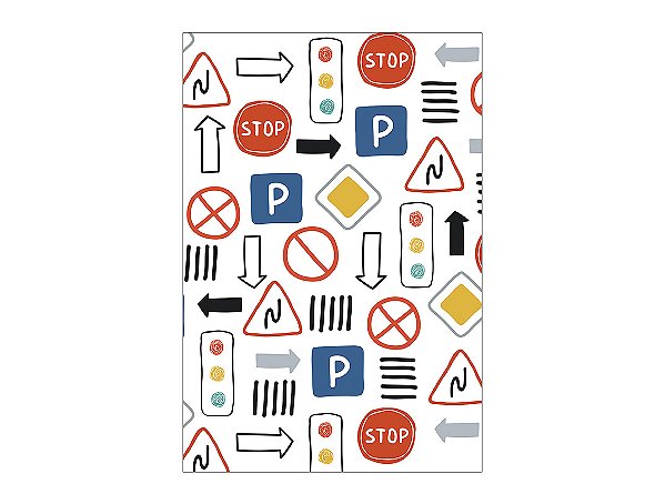 Painel De Festa Vertical 1,50 x 2,20 - Placas de Sinalização 007