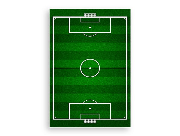 Painel De Festa Vertical 1,50 x 2,20 - Campo de Futebol 005