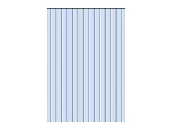 Painel De Festa Vertical 1,50 x 2,20 - Efeito Ripas de Madeira Azul 012