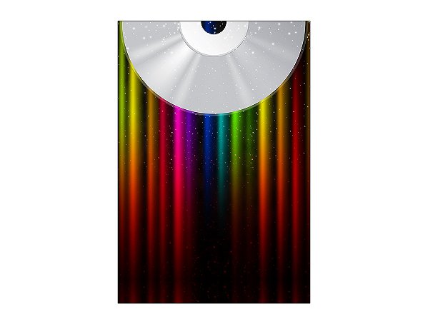 Painel De Festa Vertical 1,50 x 2,20 - Balada Colorida Efeito Neon 011