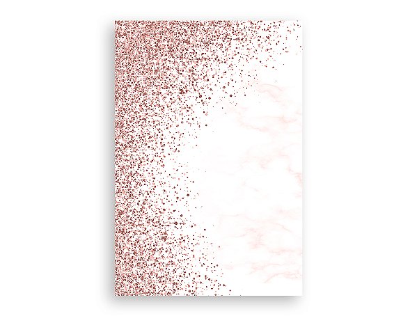 Painel De Festa Vertical 1,50 x 2,20 - Efeito Glitter Rose 042