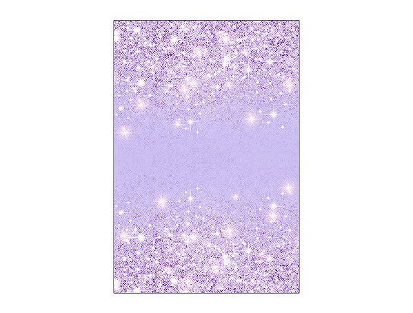 Painel De Festa Vertical 1,50 x 2,20 - Efeito Glitter Lilás 044