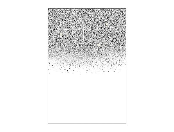 Painel De Festa Vertical 1,50 x 2,20 - Branco Efeito Glitter Prata 045