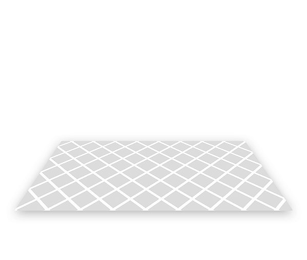 Painel De Festa Tapete Em Lona 2,50x1,35 - Padrão Quadrados Cinza Claro 011