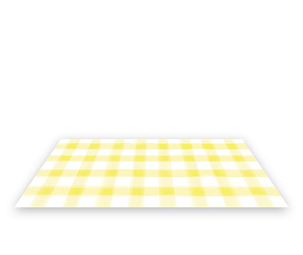 Painel De Festa Tapete Em Lona 2,50x1,35 - Quadriculado Amarelo 016