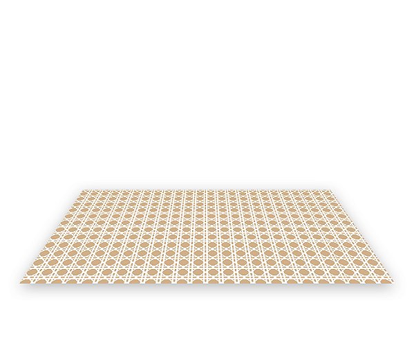 Painel De Festa Tapete Em Lona 2,50x1,35 - Efeito Palhinha Indiana Bege 060