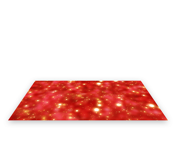Painel De Festa Tapete Em Lona 2,50x1,35 - Efeito Brilhos Vermelhos com Dourado 019