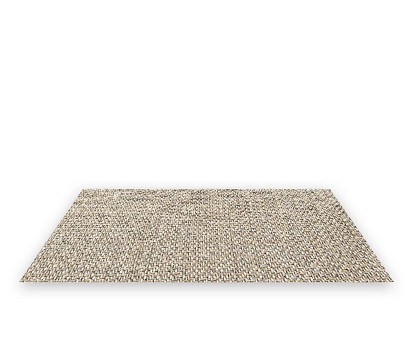 Painel De Festa Tapete Em Lona 2,50x1,35 - Efeito Sisal Bege Claro 019