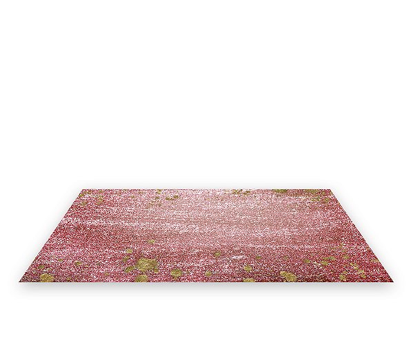 Painel De Festa Tapete Em Lona 2,50x1,35 - Efeito Metalizado Rosa 025