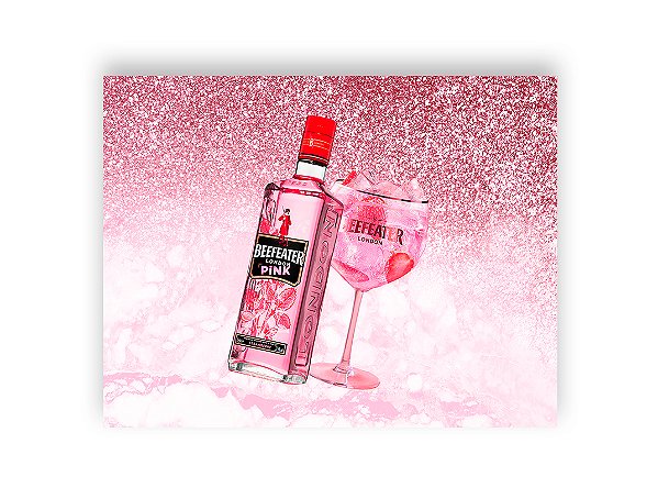 Painel de Festa Horizontal 1,55 X 1,20 - Boteco Bebida Rosa 002