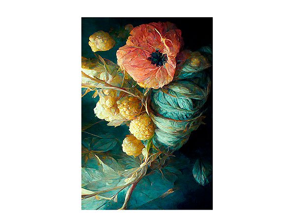Fundo Fotográfico 1,50 x 2,20 - Flores Fine Art Ensaio Gestante 123