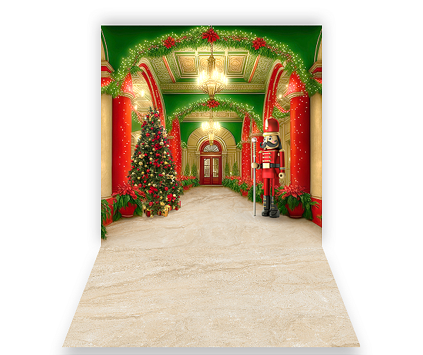 Fundo Fotográfico 1,50 x  2,70 - Natal Corredor 117