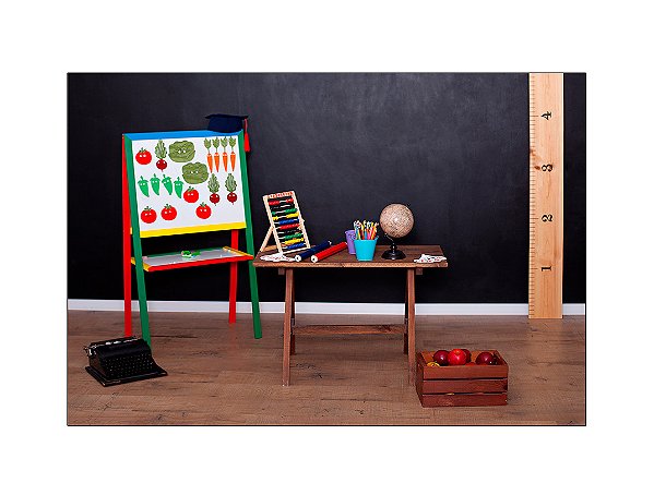 Fundo Fotográfico 2,20 x 1,50 - Ensaio Infantil Sala de Aula 001