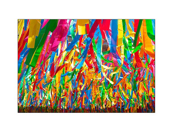 Fundo Fotográfico 2,20 x 1,50 - Decoração Fitas de Festa Junina 049