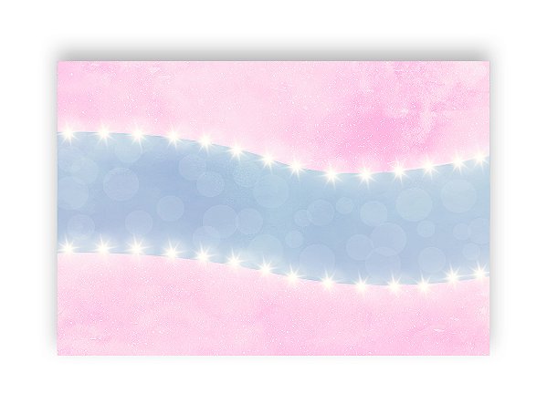 Fundo Fotográfico 2,20 x 1,50 - Azul e Rosa com Efeito Luzes 076