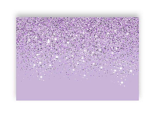 Fundo Fotográfico 2,20 x 1,50 - Efeito Glitter Lilas Caindo 003