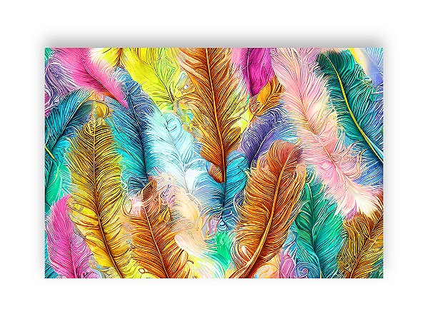 Fundo Fotográfico 2,20 x 1,50 -  New Born Plumas 148