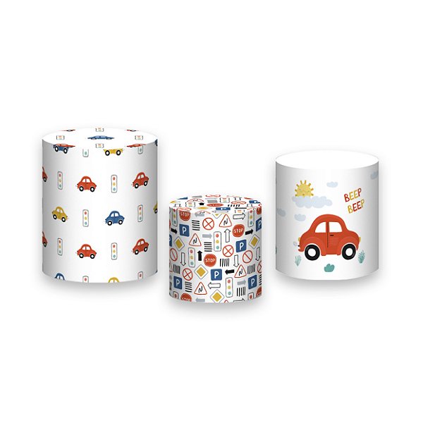 Trio De Capas De Cilindro - Carros na Pista 010