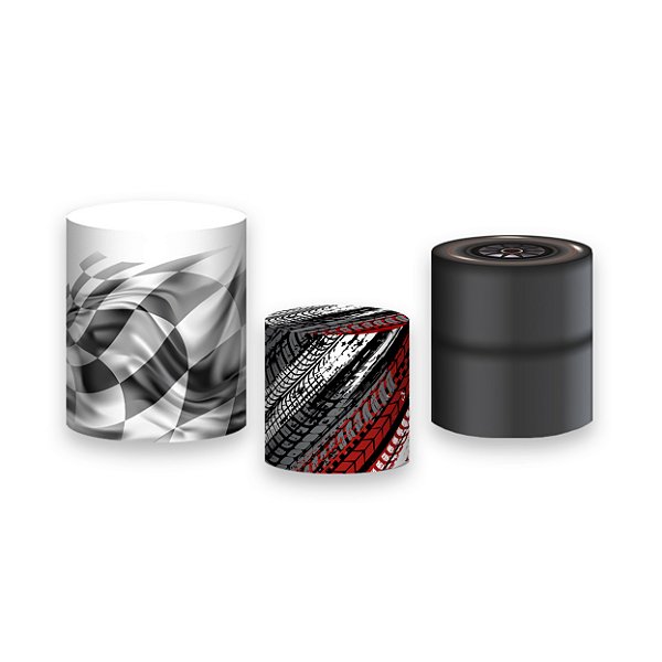 Trio De Capas De Cilindro - Kart Corrida 014
