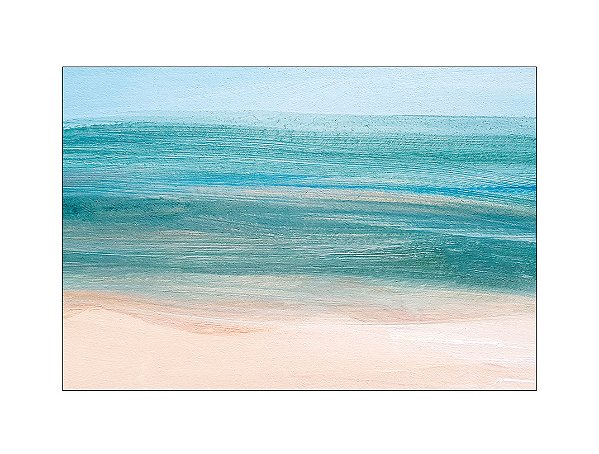 Fundo Fotográfico 2,20 x 1,50 - Desenho Praia Abstrata 005