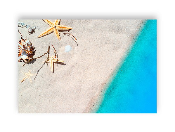 Fundo Fotográfico 2,20 x 1,50 - Estampa Areia da Praia 009