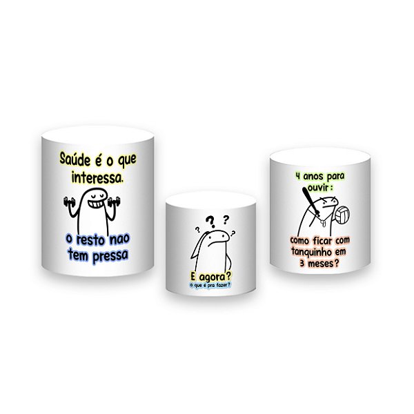 Trio De Capas De Cilindro - Flork Formatura Educação Física 018