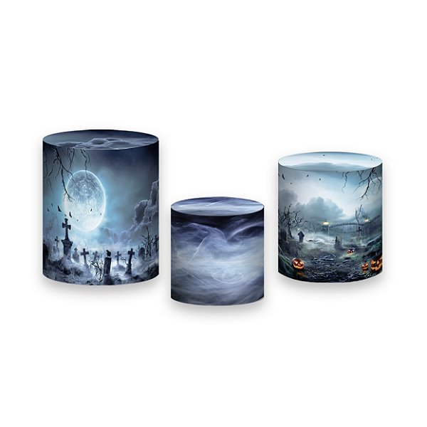 Trio De Capas De Cilindro - Noite de Halloween 006