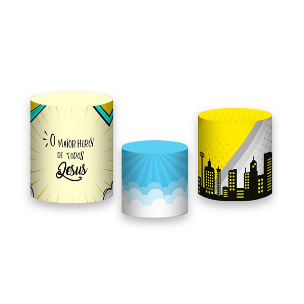 Trio De Capas De Cilindro - Super Jesus 016
