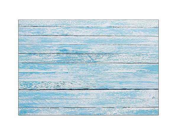 Fundo Fotográfico 2,20 x 1,50 - Efeito Madeira Rústica Azul Claro Com Branco 027