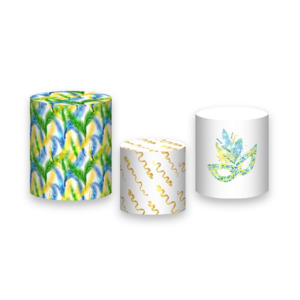 Trio De Capas De Cilindro - Carnaval Penas 004