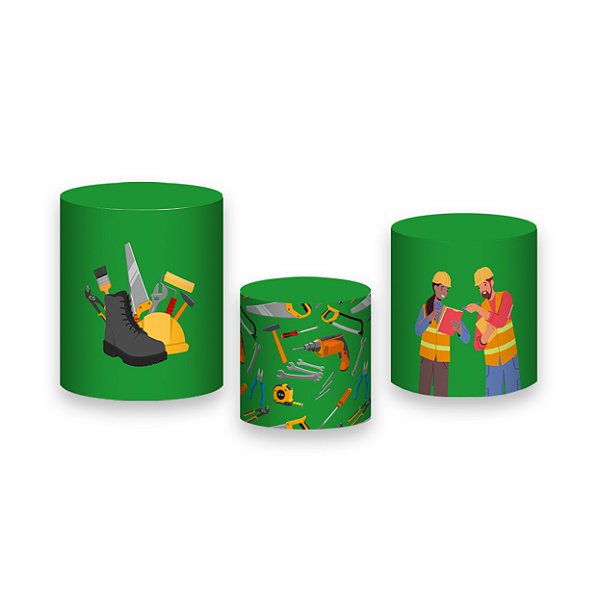 Trio De Capas De Cilindro - SIPAT Verde Engrenagens 025