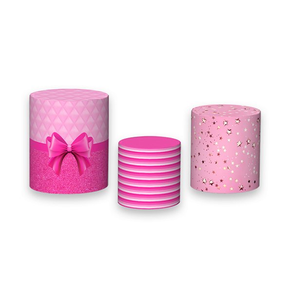 Trio De Capas De Cilindro - Loja de Bonecas Laço Pink 004