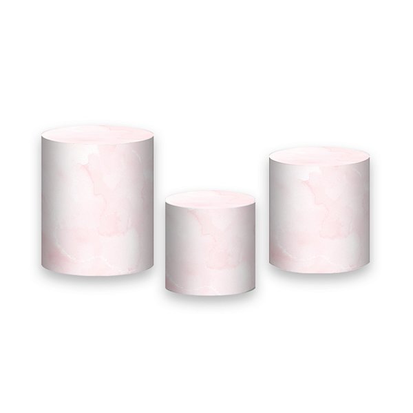 Trio De Capas De Cilindro - Chá de Bebê Rosa Deus Te Escolheu 064