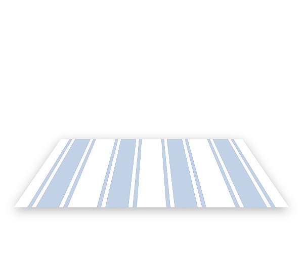 Painel De Festa Tapete Em Lona 2,50x1,35 - Listras Azul e Branco 010